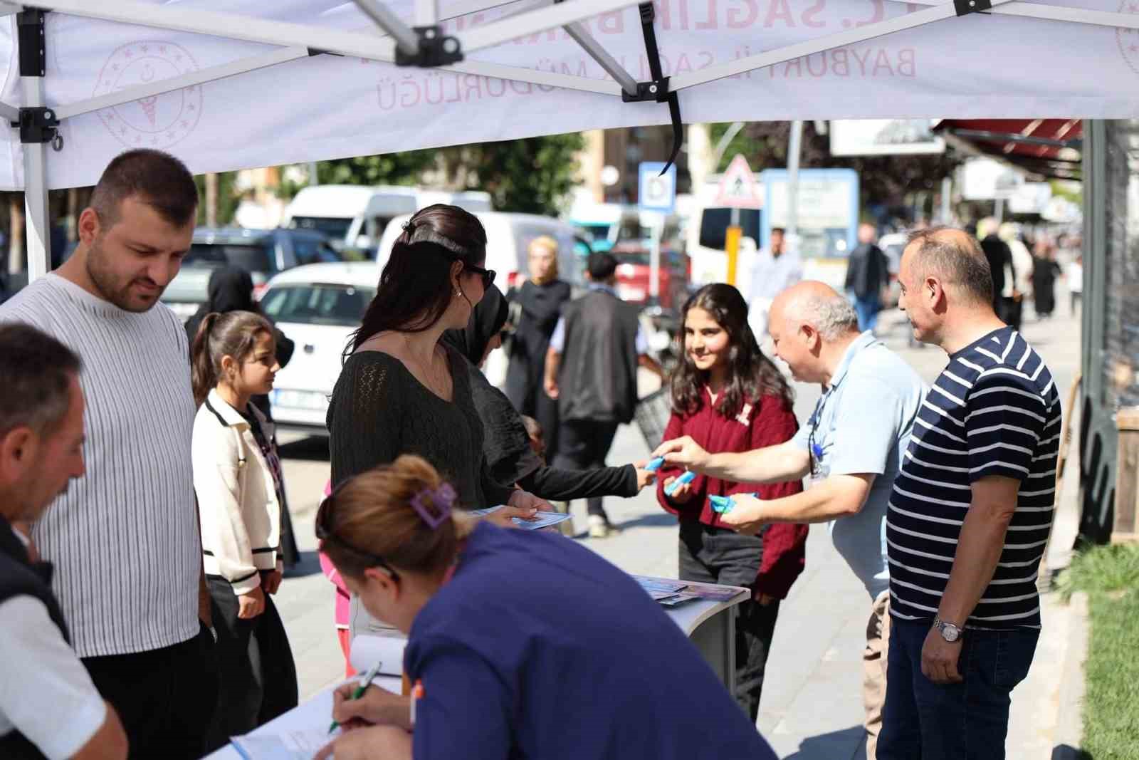 Bayburt&rsquo;ta kanser taramalarına y&ouml;nelik &ccedil;alışma ger&ccedil;ekleştirildi