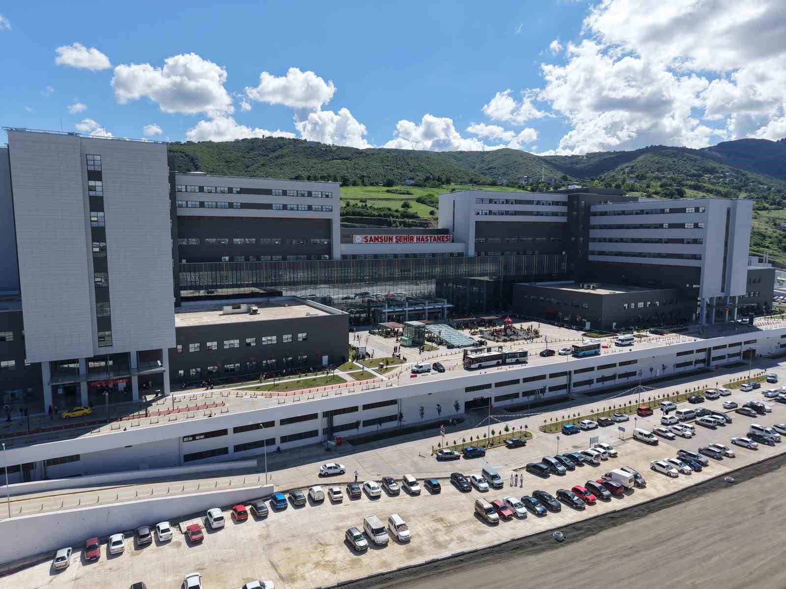 Samsun Şehir Hastanesi&rsquo;nin resmi a&ccedil;ılışını Cumhurbaşkanı Erdoğan yapacak