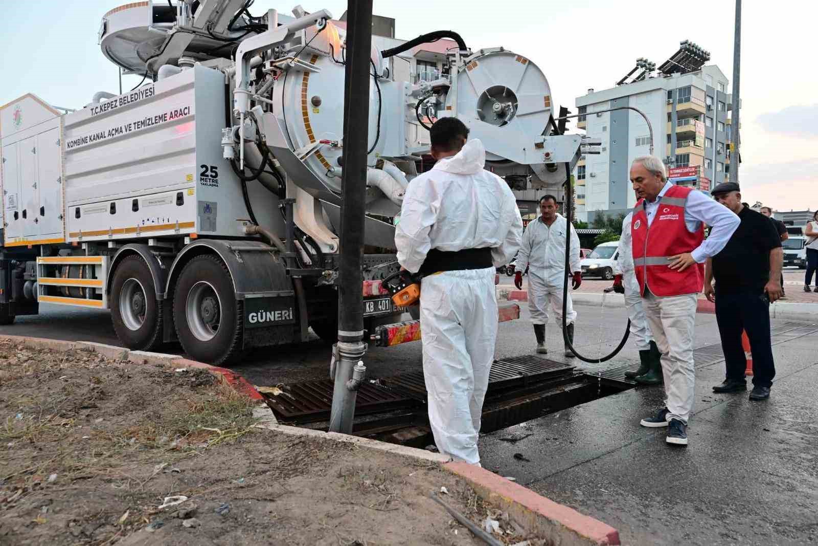 Kepez Belediyesi kış hazırlığına erken başladı