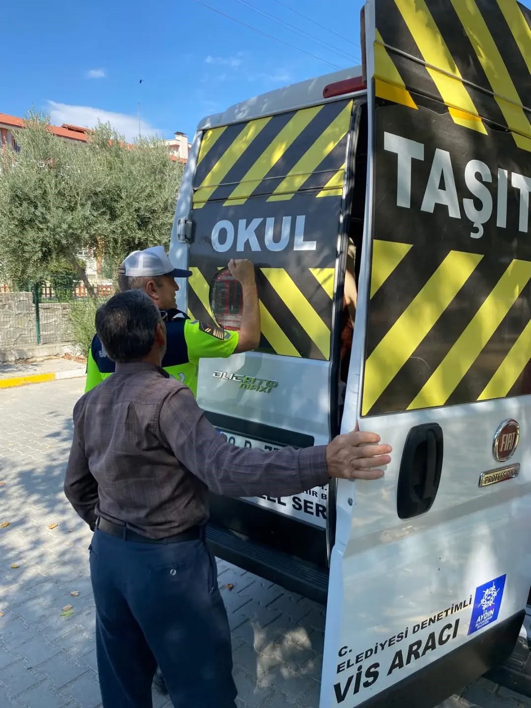 Yenipazar&rsquo;da taşımalı eğitim servisleri denetlendi