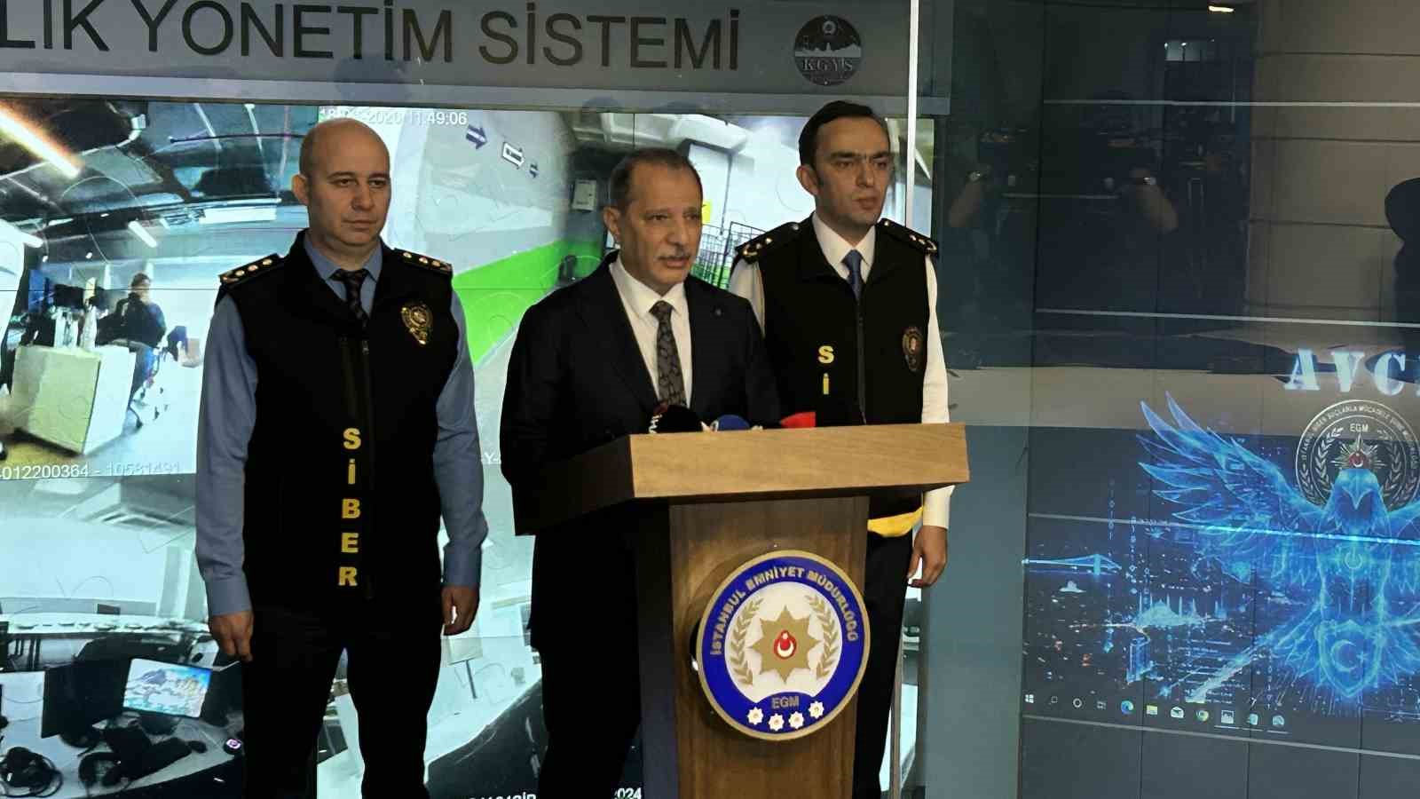 İsrail bağlantılı şebekeye yapılan operasyon hakkında İstanbul Emniyet M&uuml;d&uuml;r&uuml; Selami Yıldız a&ccedil;ıklamalarda bulundu