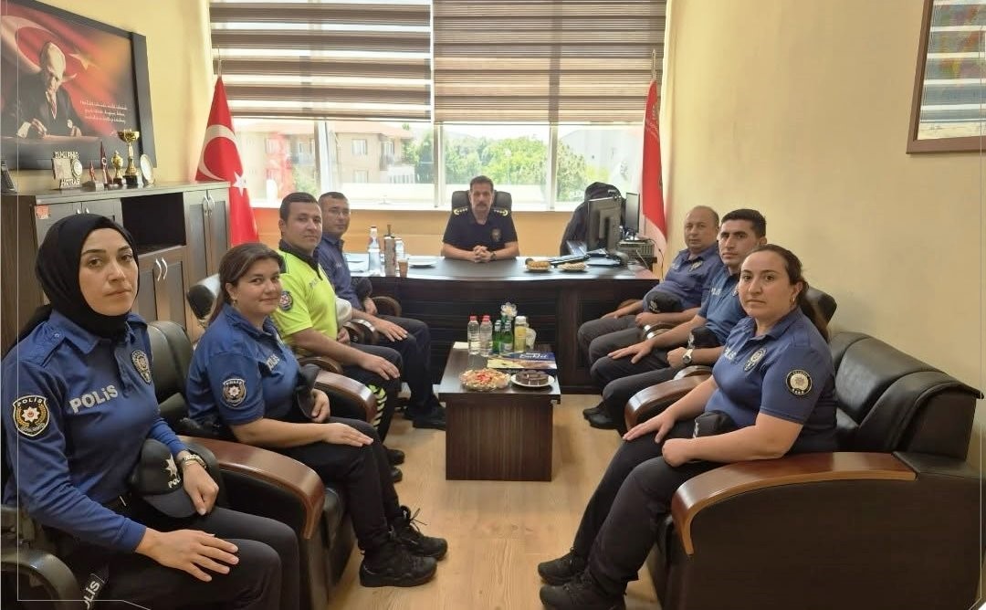 K&uuml;tahya İl Emniyet M&uuml;d&uuml;r&uuml; Osman Elbir&rsquo;den 4 il&ccedil;eye ziyaret
