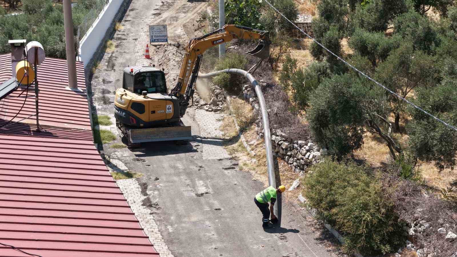 S&ouml;ke Atburgazı&rsquo;nda 4,6 milyon liralık i&ccedil;me suyu yatırımı başladı