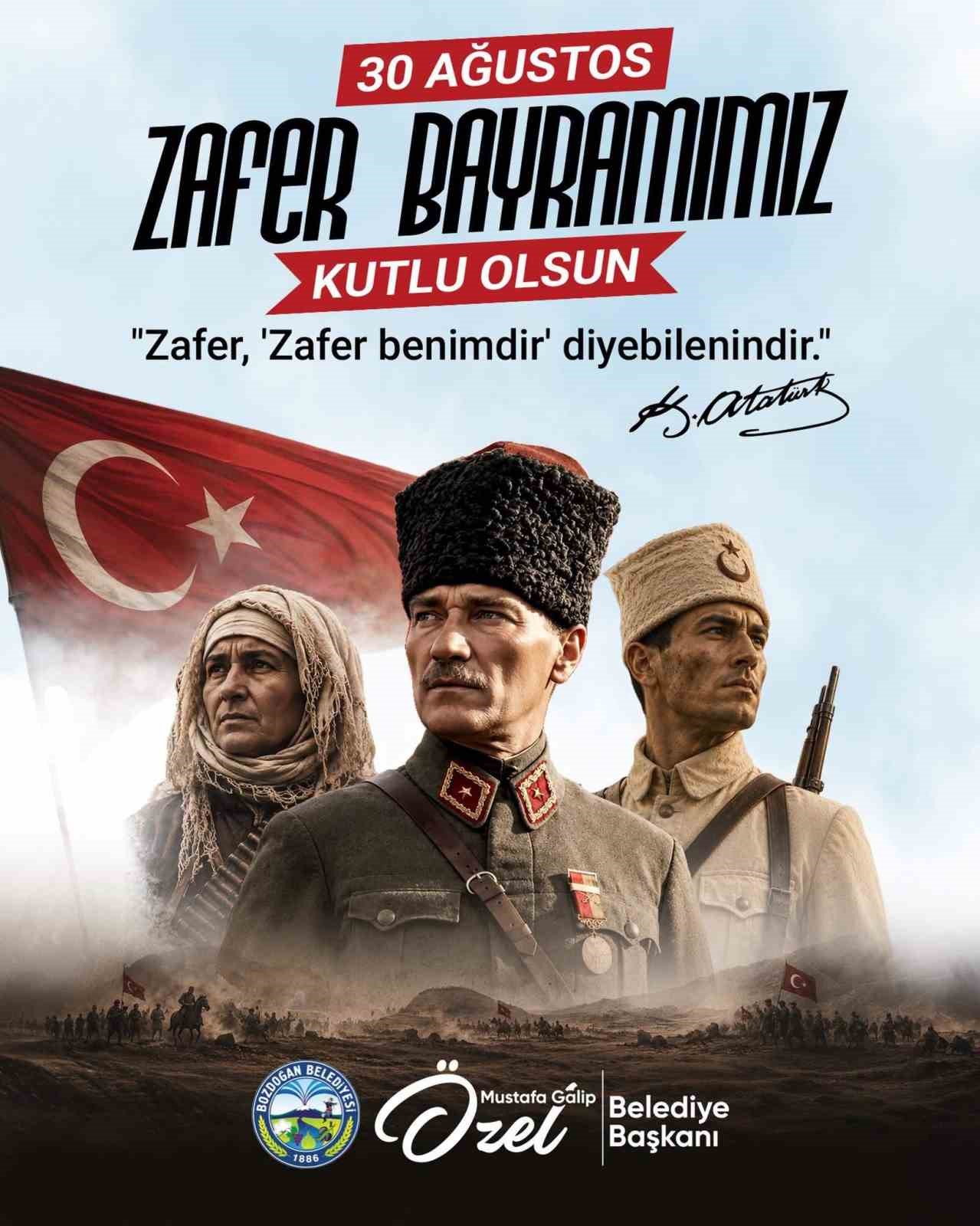 Başkan &Ouml;zel&rsquo;den Zafer Bayramı mesajı