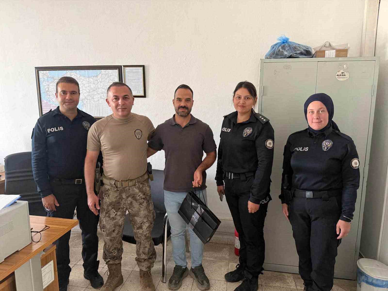 Erzincan Emniyetinden gazilere anlamlı ziyaret
