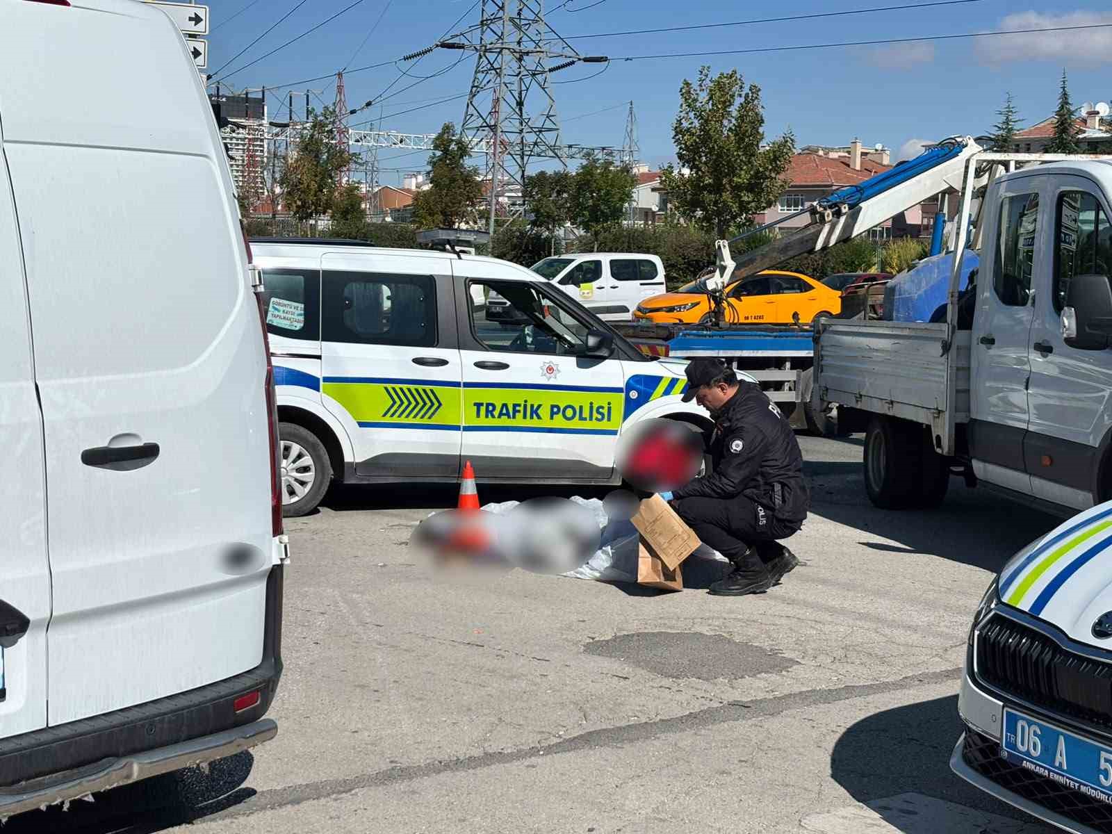 Ankara&rsquo;da otomobille motosikletin &ccedil;arpıştığı kazada 1 kişi hayatını kaybetti