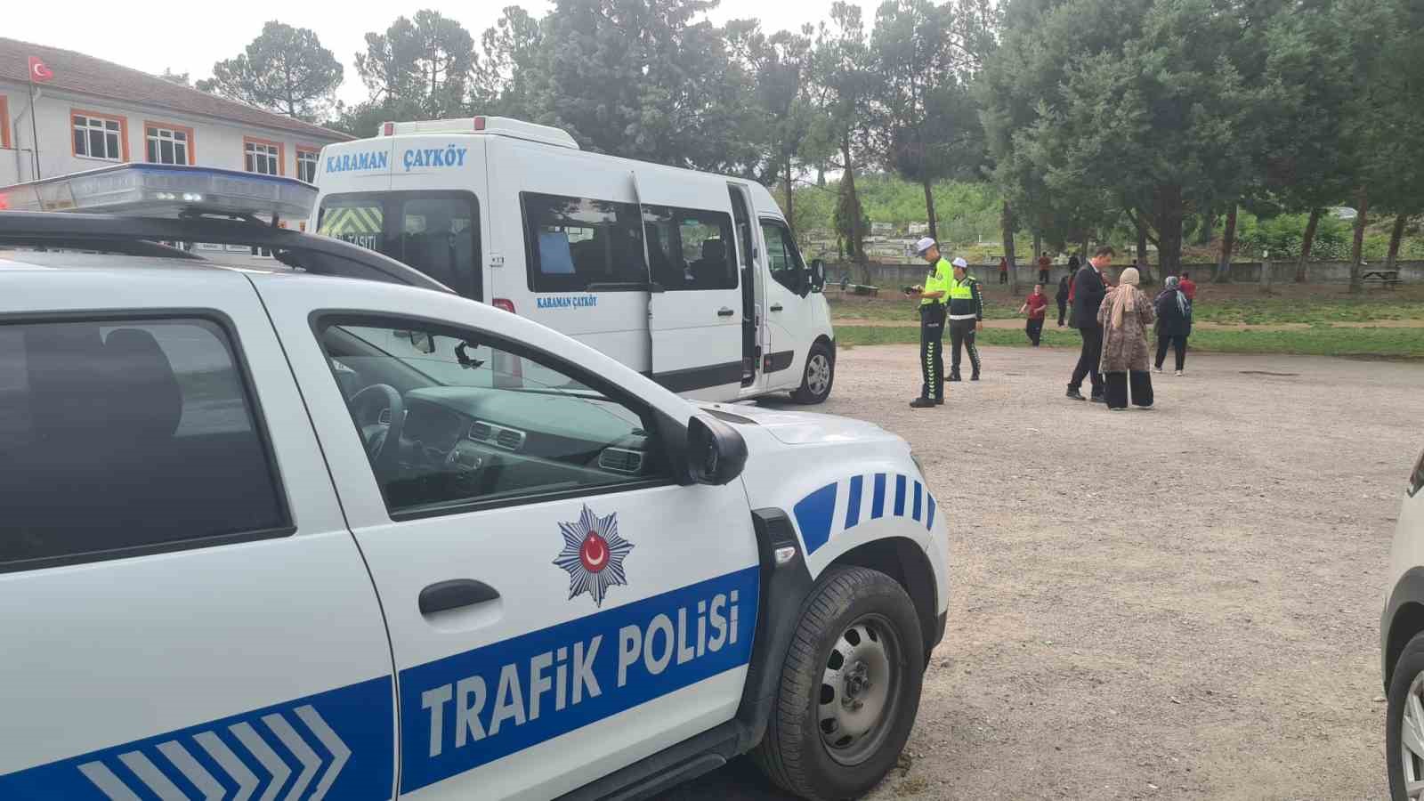 Zonguldak&rsquo;ta okul servislerine sıkı denetim