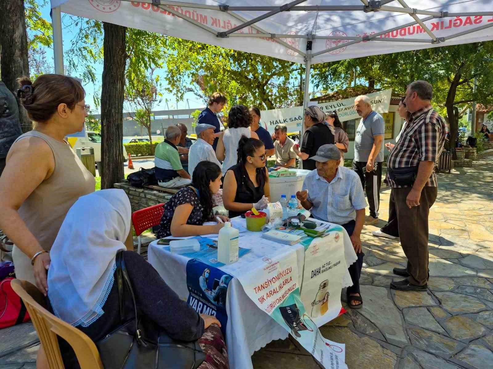 Menteşe&rsquo;de Halk Sağlığı Haftası etkinliği