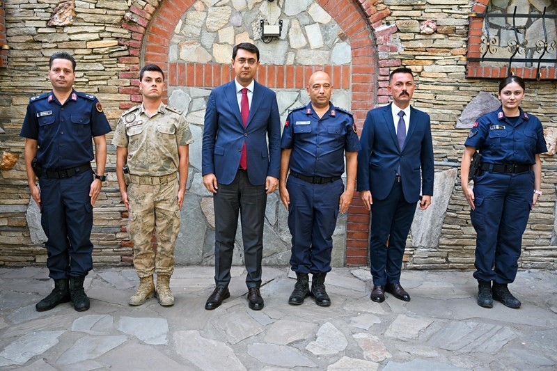 Uşak&rsquo;ta jandarma personeli i&ccedil;in r&uuml;tbe terfi t&ouml;reni d&uuml;zenlendi
