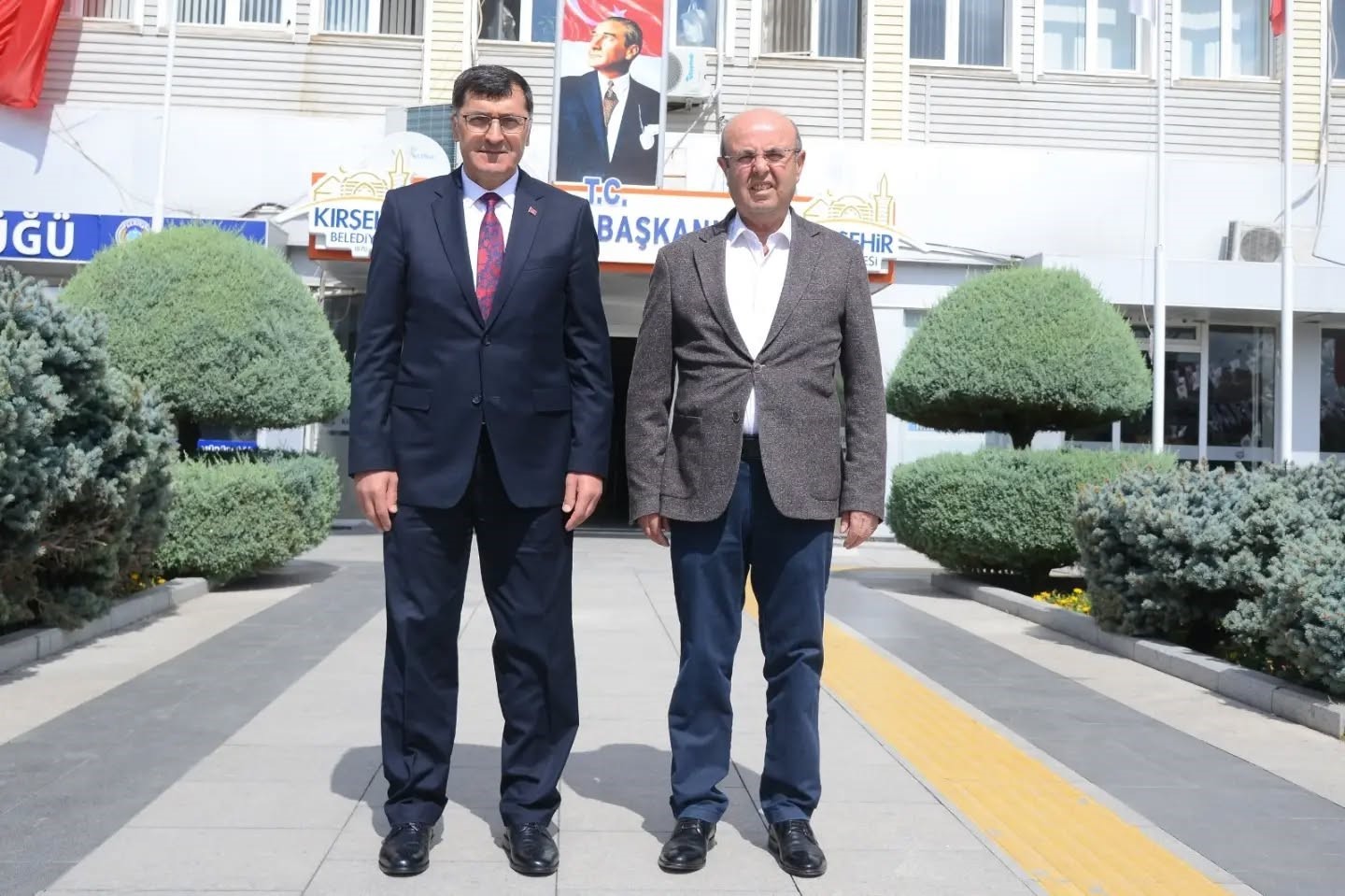 Başkan Kahveci&rsquo;den Kırşehir Belediye Başkanı Ekicioğlu&rsquo;na ziyaret