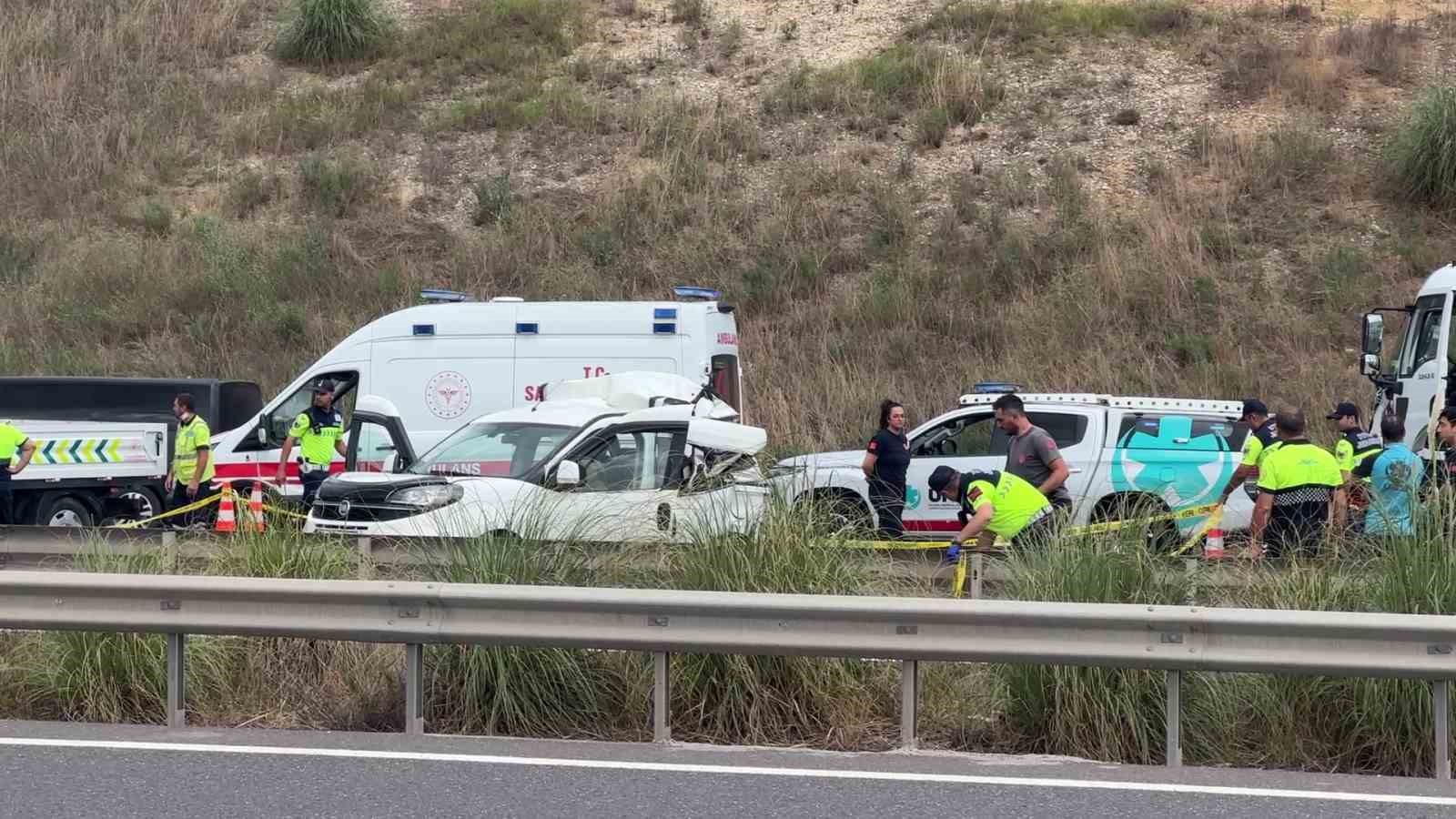 Kuzey Marmara&rsquo;da feci kaza: 2 &ouml;l&uuml;, 6 yaralı