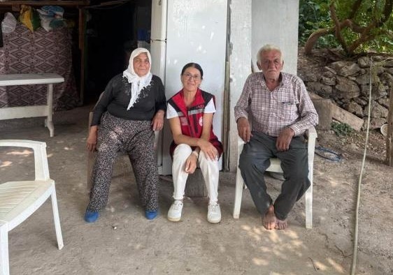 Seydikemer&rsquo;de afetzede şehit yakını ve gazi yalnız bırakılmadı