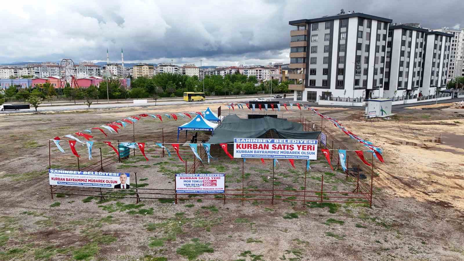 Şahinbey’de kurban satış ve kesim yerleri belirlendi
