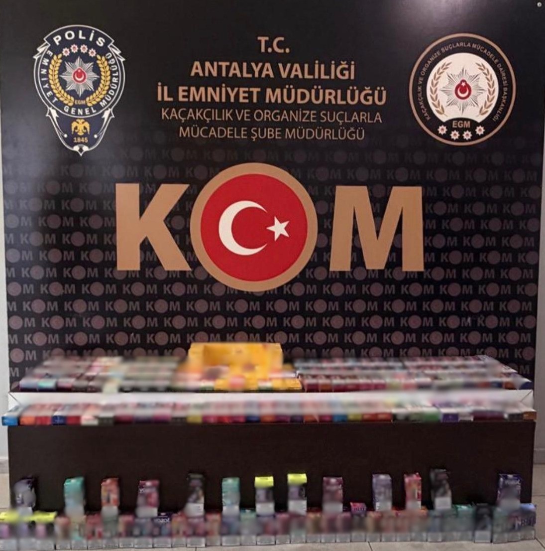 Antalya&rsquo;da 22 adet ka&ccedil;ak tarihi eser yakalandı