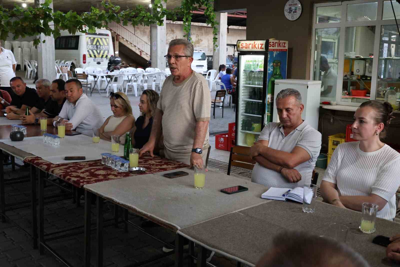 Başkan Tetik, Kozdere&rsquo;de g&ouml;n&uuml;l sofrasına konuk oldu