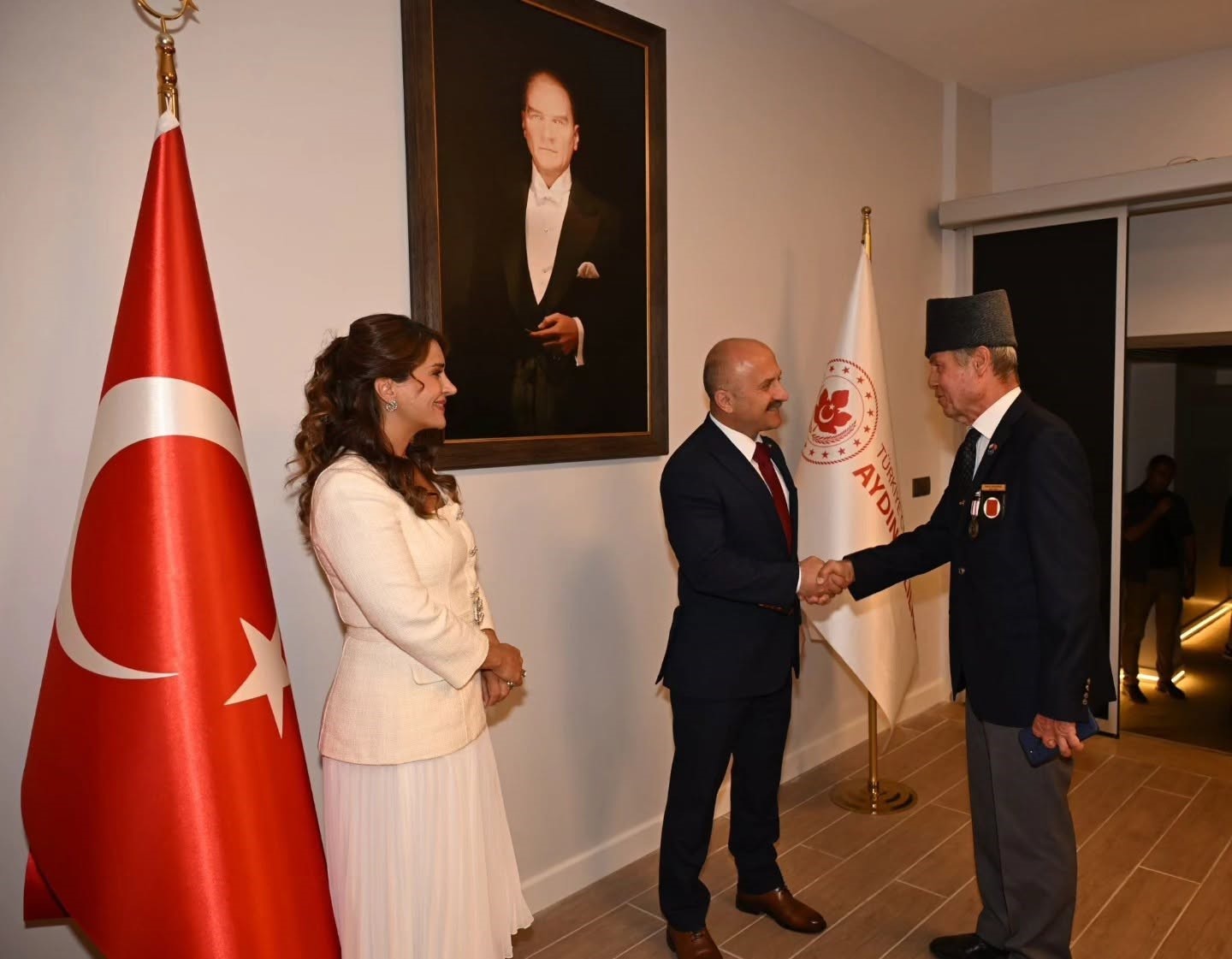 Aydın&rsquo;da Zafer Bayramı resepsiyonu ger&ccedil;ekleştirildi