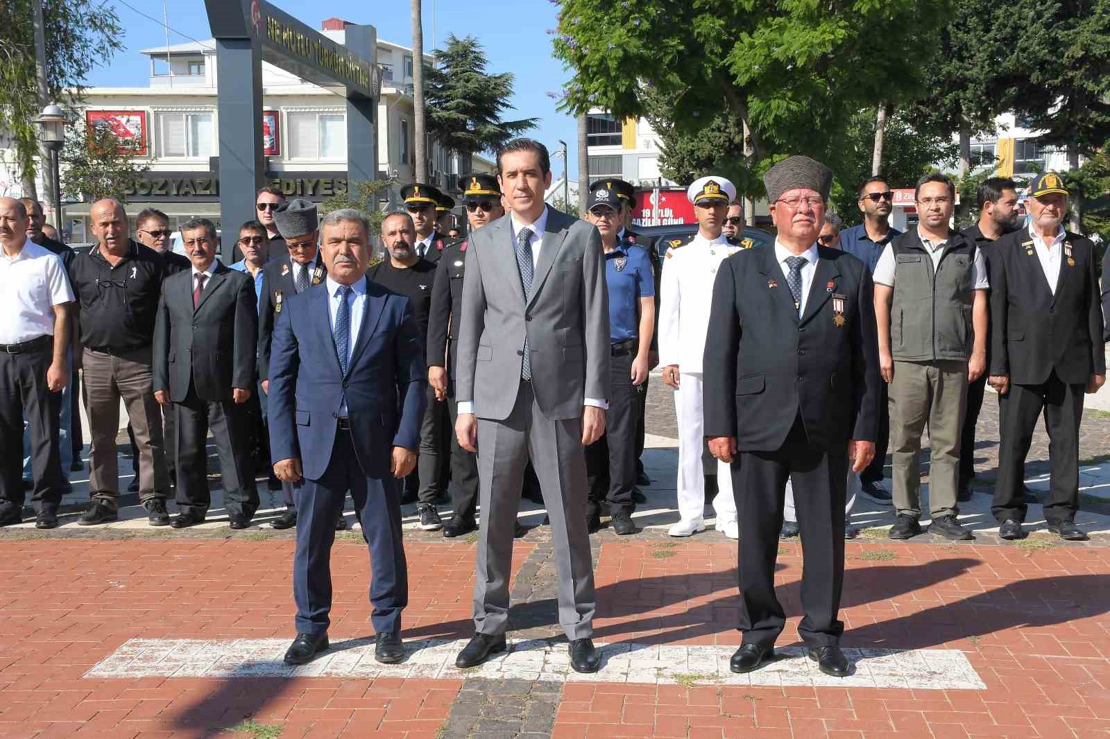 Bozyazı&rsquo;da Gaziler G&uuml;n&uuml; t&ouml;renle kutlandı