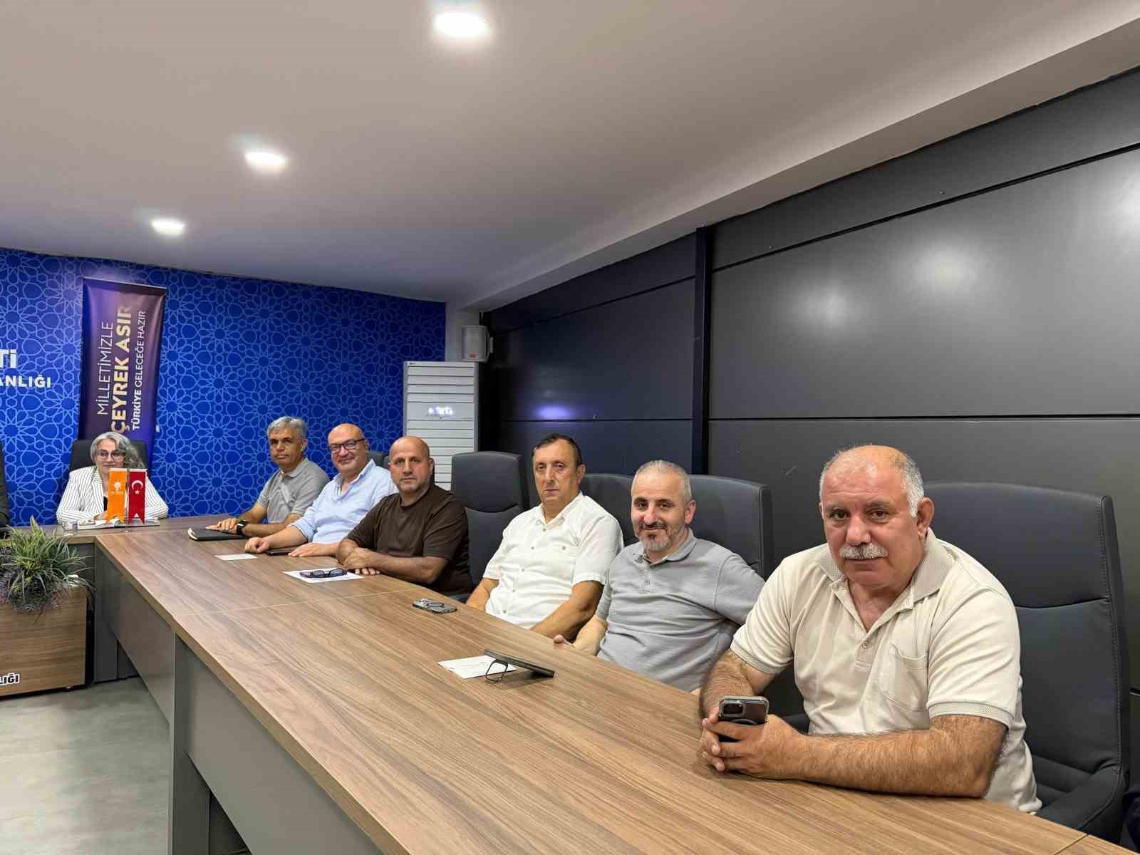 Haftalık olağan toplantıda bir araya geldiler