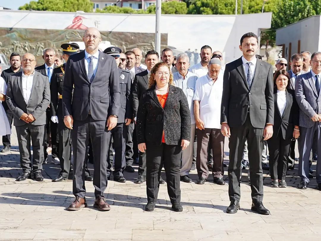 Germencik&rsquo;te 30 Ağustos Zafer Bayramı t&ouml;renle kutlandı