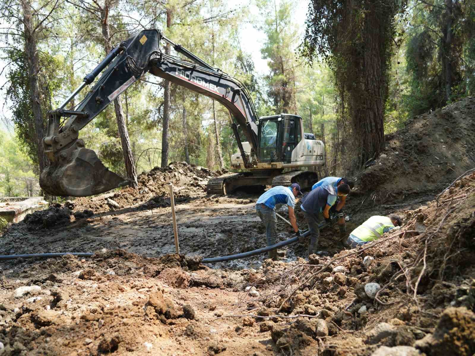 Seydikemer Zorlar’ın su kesintisi ve basınç sıkıntısı gideriliyor