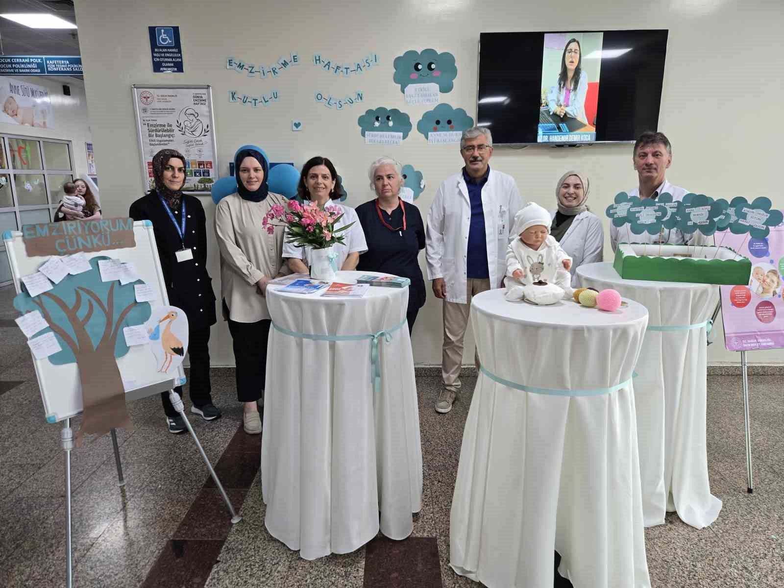 Ordu&rsquo;da anne s&uuml;t&uuml; ve emzirmenin &ouml;nemine dikkat &ccedil;ekildi