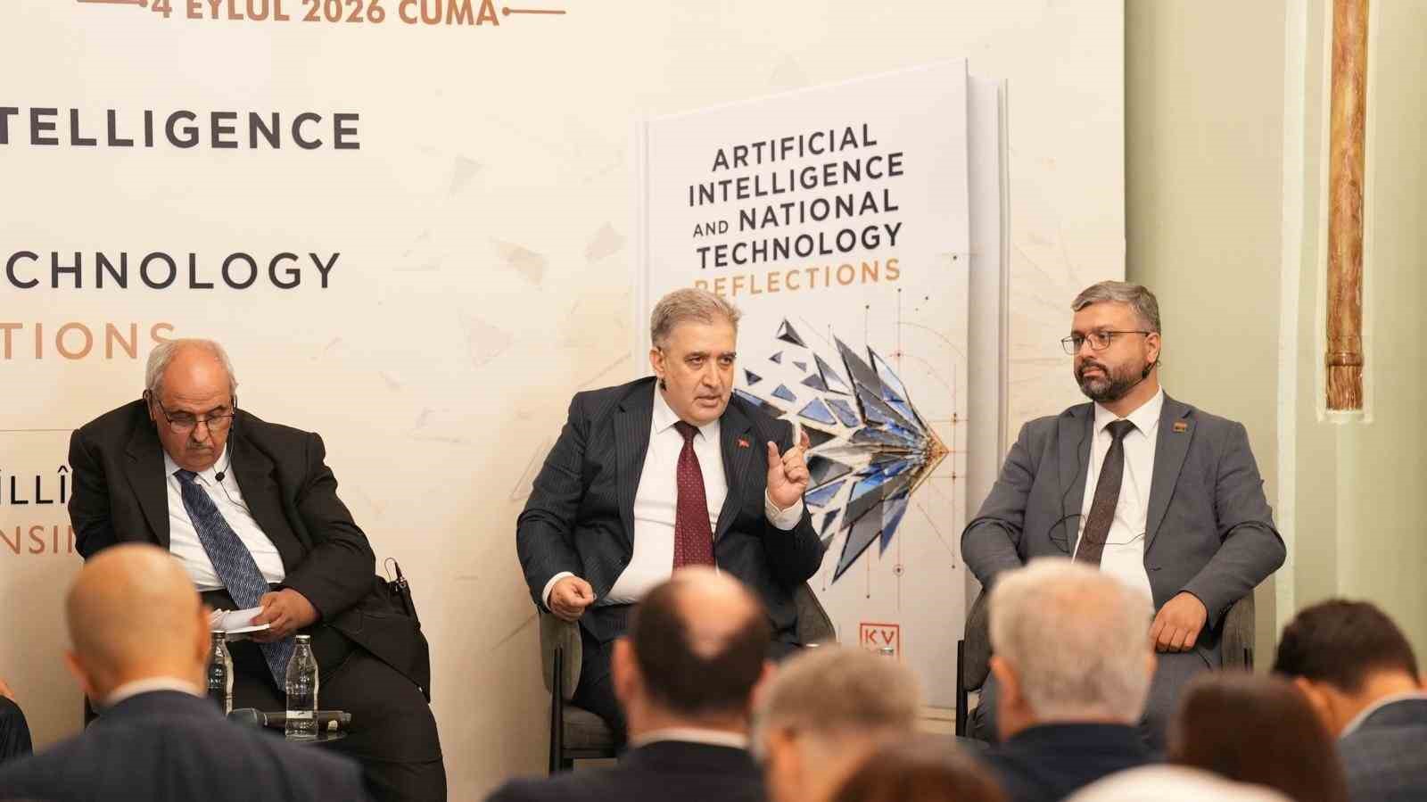 Yapay Zeka ve Milli Teknoloji &Uuml;zerine Yansımalar" eseri tanıtıldı