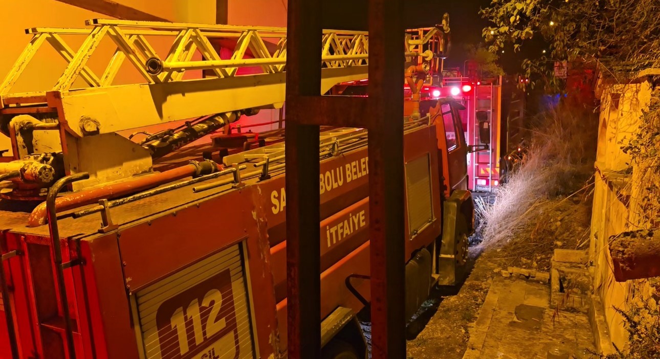 Safranbolu&rsquo;da iki asırlık konakta yangın