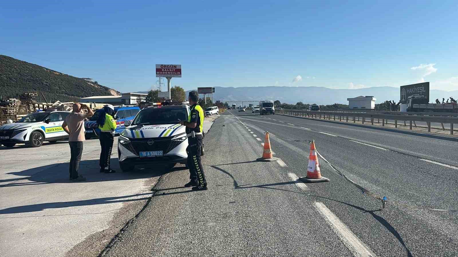 Bursa&rsquo;da motosikletteki 2 kişi &ouml;l&uuml;mden b&ouml;yle d&ouml;nd&uuml;