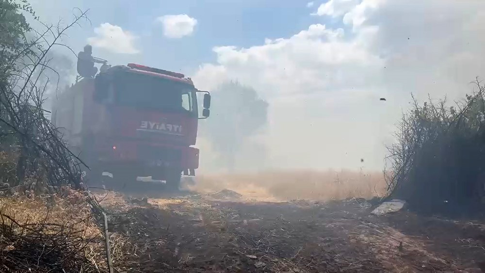Diyarbakır&rsquo;da &ouml;rt&uuml; ve orman yangınında geniş alan zarar g&ouml;rd&uuml;