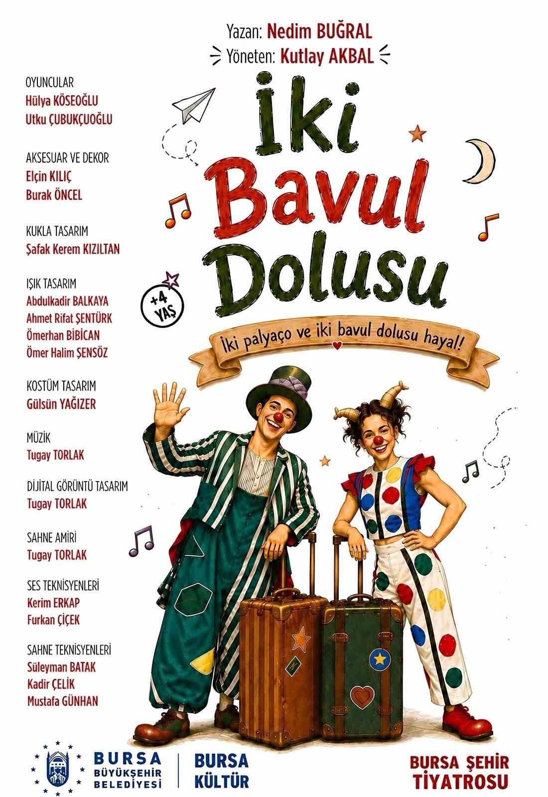 B&uuml;y&uuml;kşehir&rsquo;den miniklere &rsquo;İki bavul dolusu&rsquo; eğlence