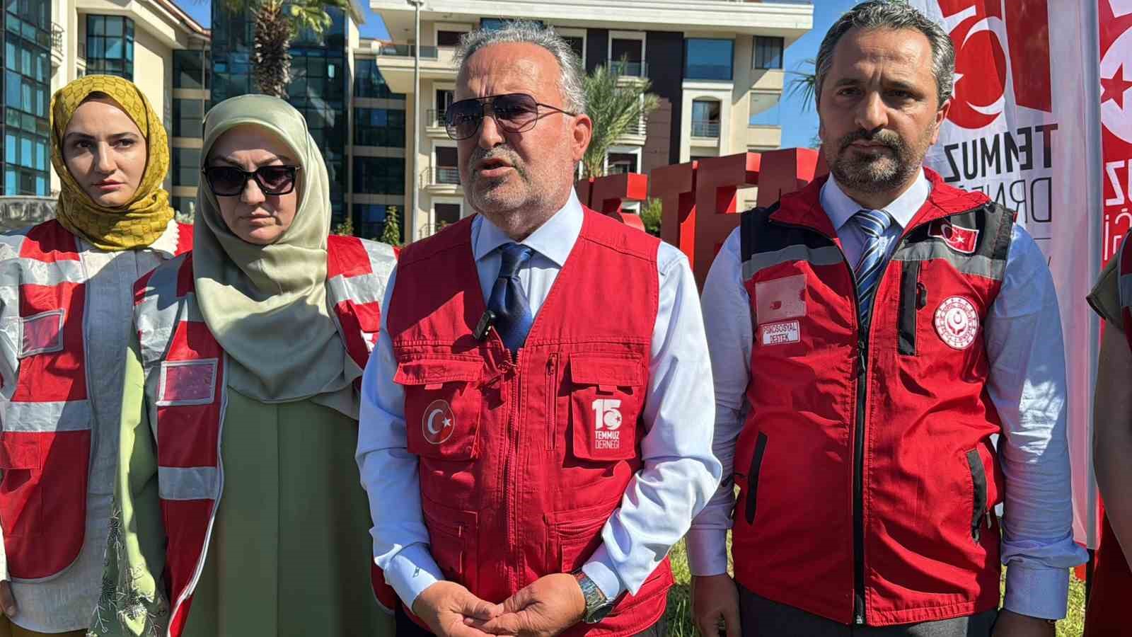 15 Temmuz Derneği, Marmaris&rsquo;te şehit aileleri ve gazilerle buluştu