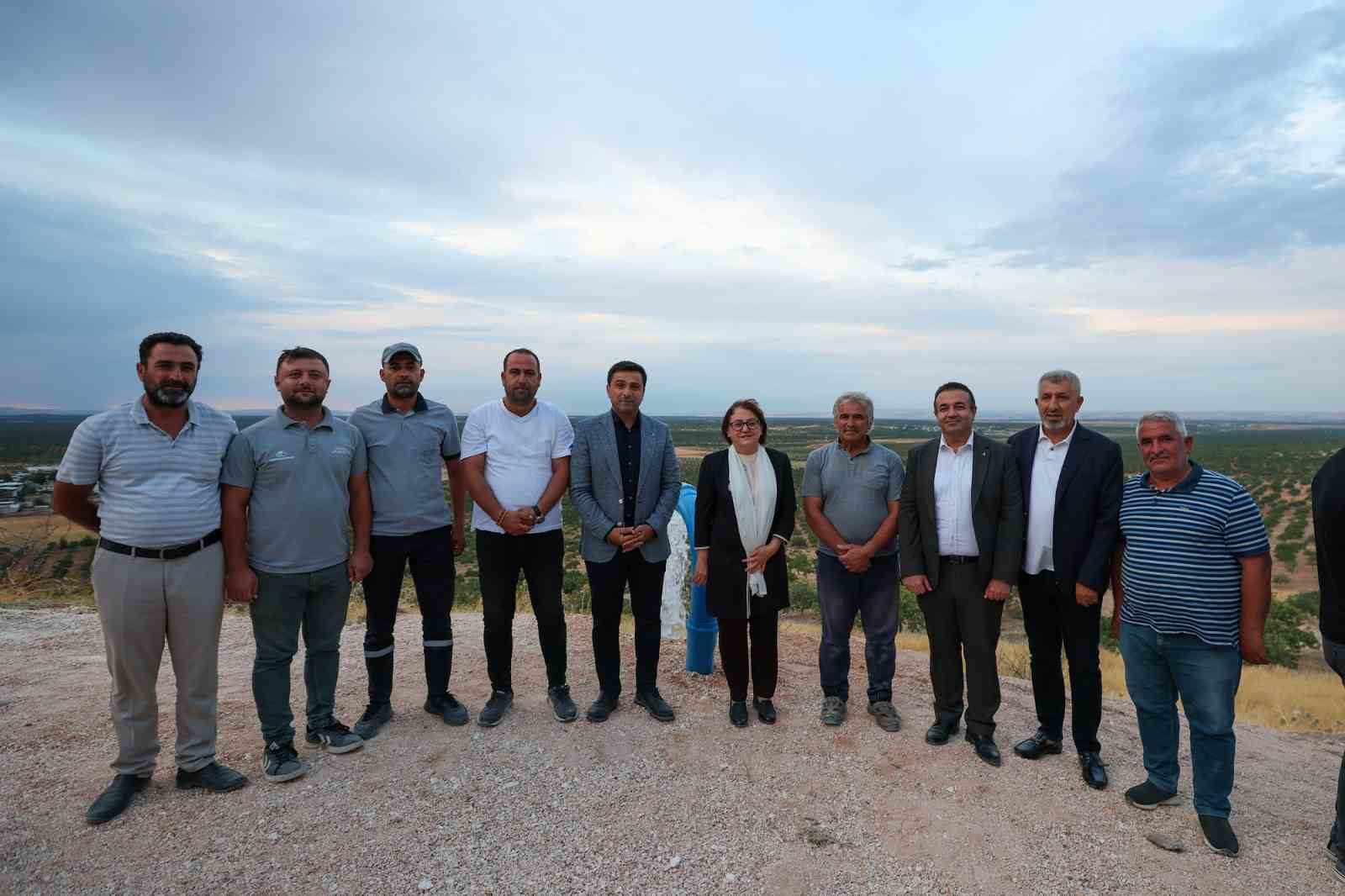 Şahin, Karkamış&rsquo;ta 5 bin kişiye hizmet veren su yatırımını yerinde inceledi