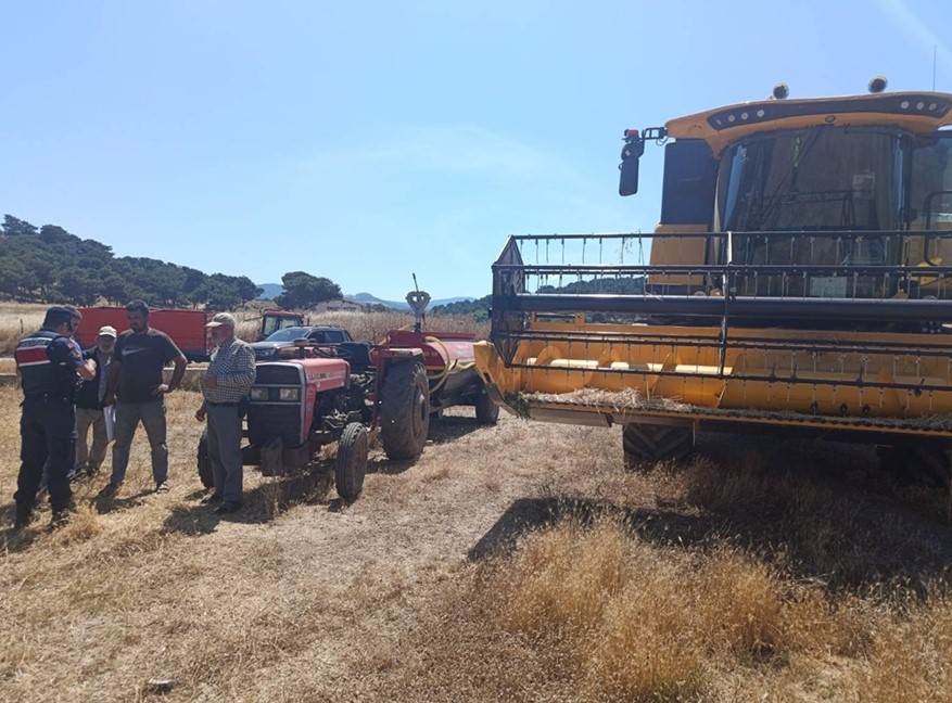 &Ccedil;anakkale&rsquo;de orman yangınlarına karşı Jandarma&rsquo;dan denetim