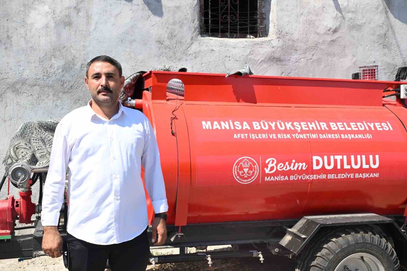 Tanker zamanında yetişti, felaketi &ouml;nledi