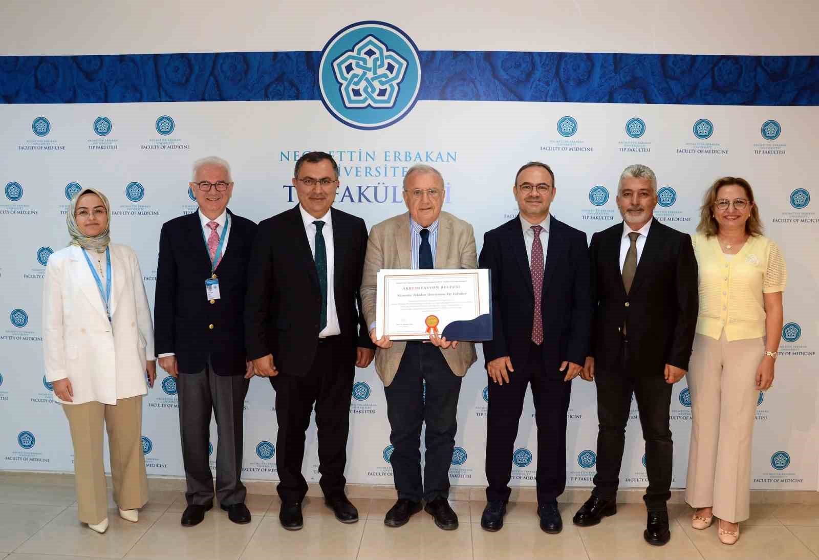 NEÜ Tıp Fakültesinin eğitim kalitesi tescillendi