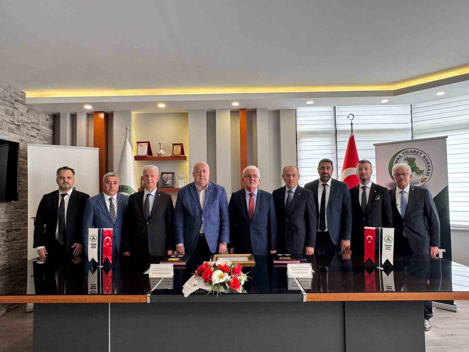 &Ccedil;arşamba Ticaret Borsası ile OM&Uuml; arasında iş birliği protokol&uuml;