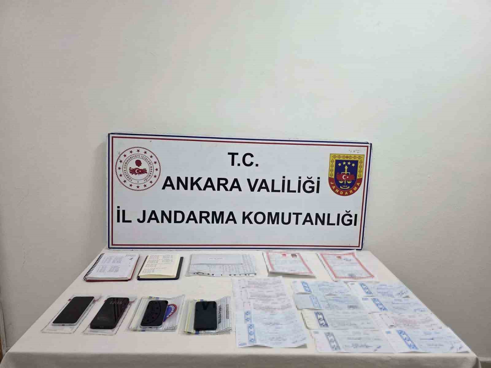 Ankara&rsquo;da tefecilik operasyonu: 106 banka hesabına el konuldu
