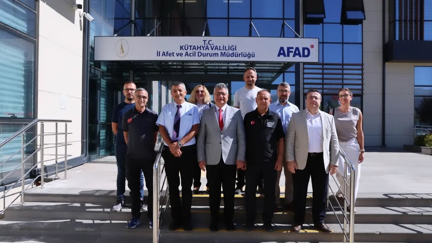DP&Uuml; Rekt&ouml;r&uuml; Kızıltoprak&rsquo;tan AFAD İl M&uuml;d&uuml;rl&uuml;ğ&uuml;ne ziyaret