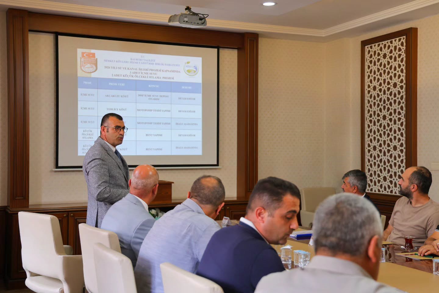 K&Ouml;YDES yatırımları toplantıda değerlendirildi
