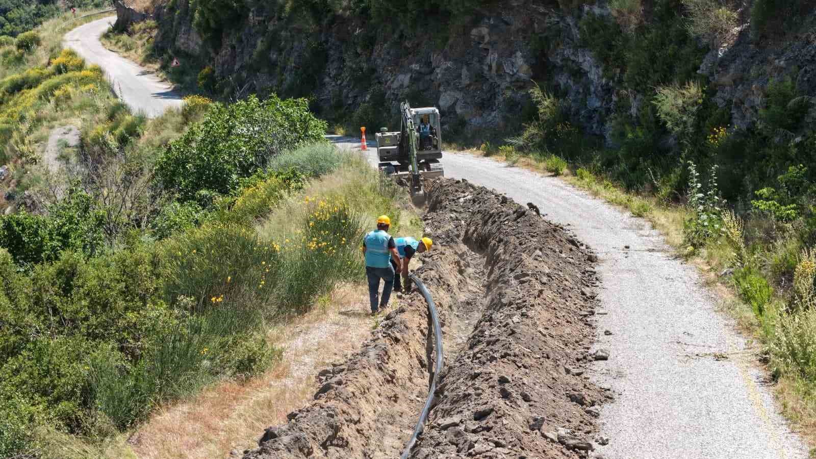 Eğrikavak&rsquo;ta 7 kilometrelik i&ccedil;me suyu hattı yenileniyor