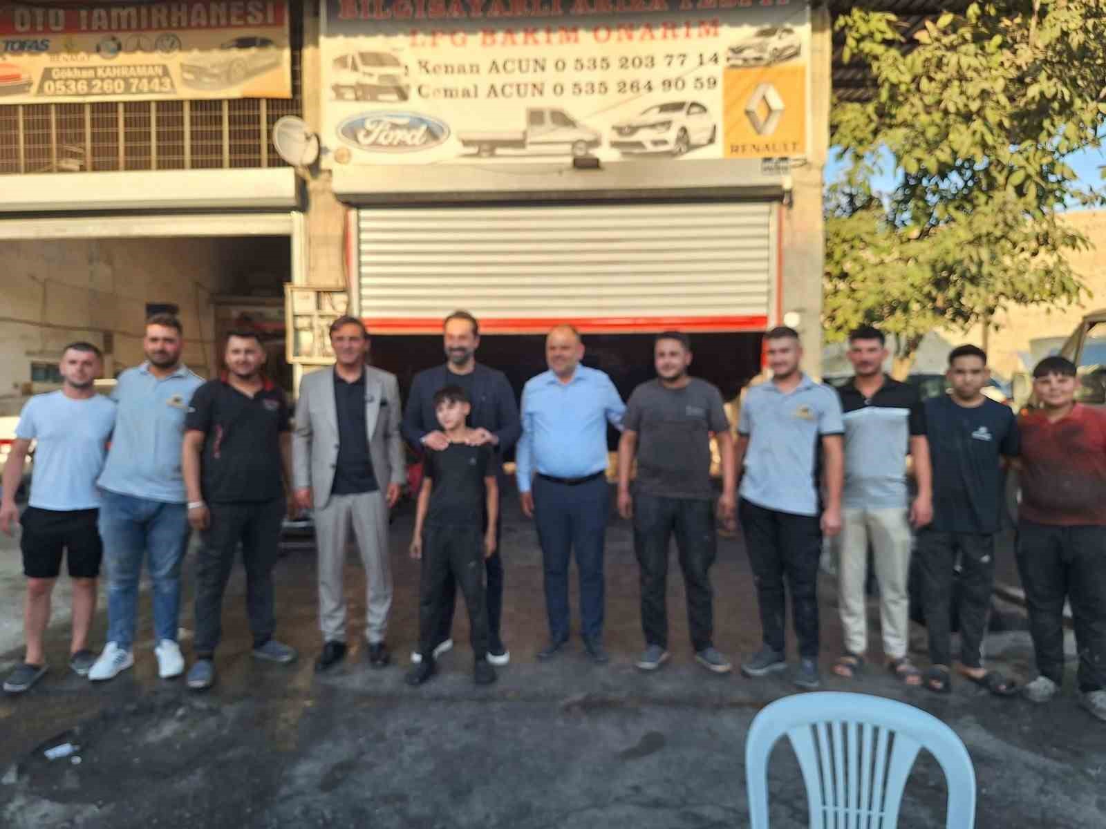 Selendi&rsquo;de esnaf ve muhtarlar sorunlarını anlattı