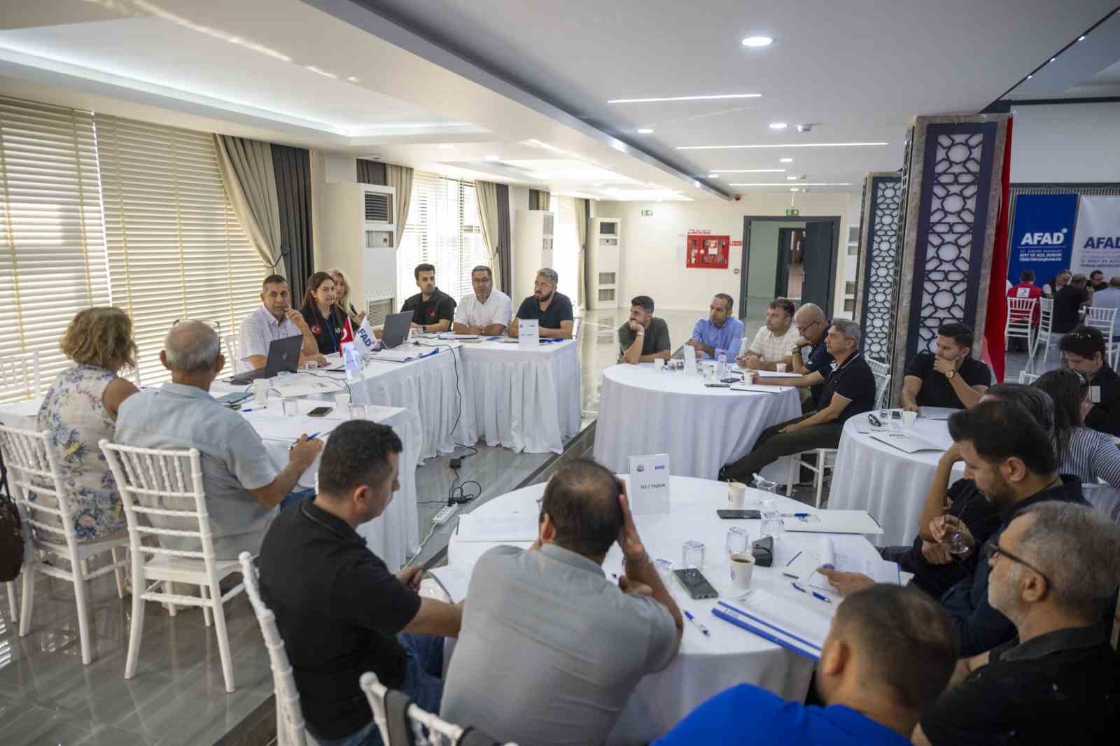 Mersin&rsquo;in afet riskleri i&ccedil;in 5 yıllık eylem planı hazırlanıyor