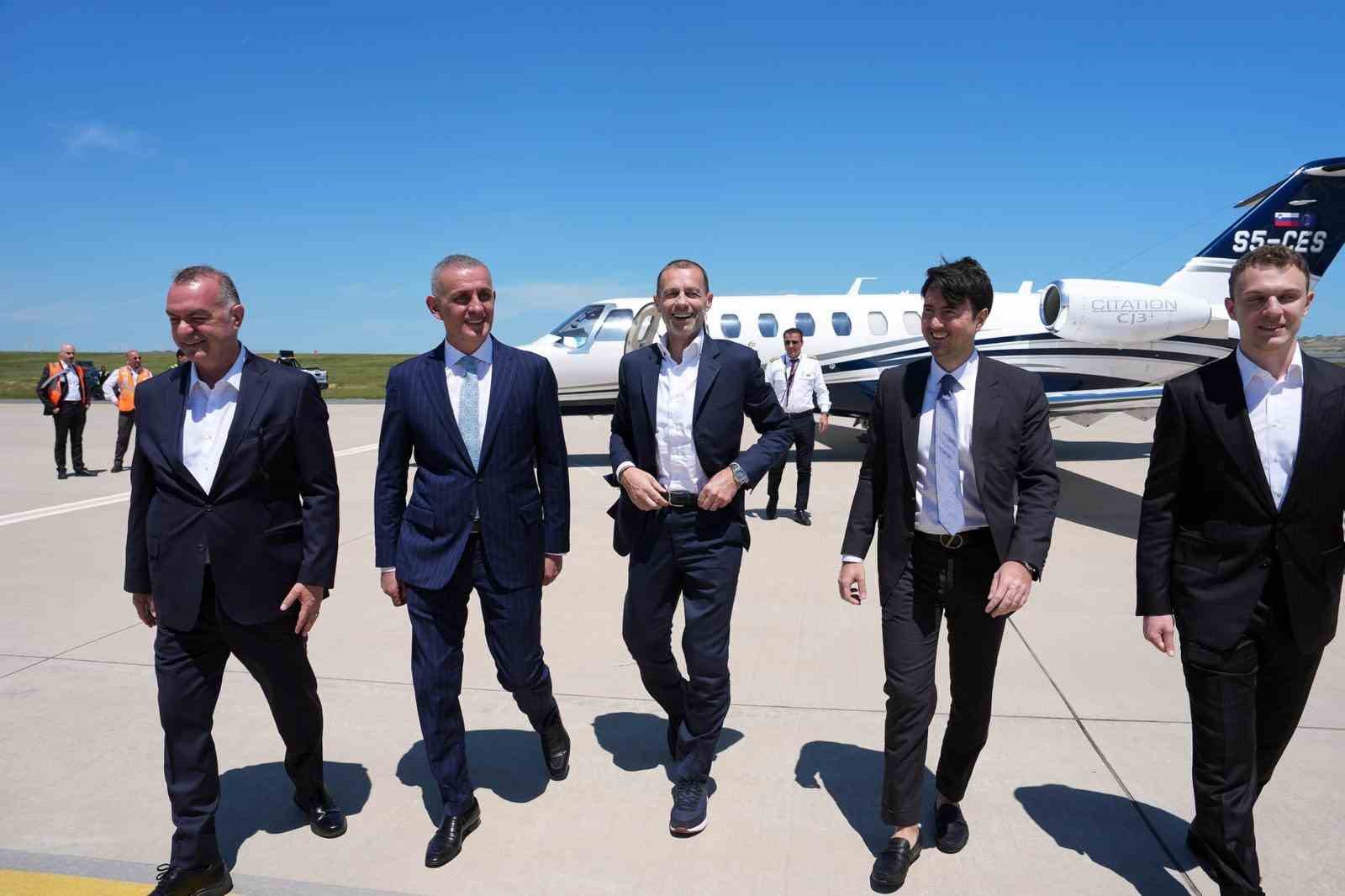 UEFA Başkanı Aleksander Ceferin, İstanbul&rsquo;a geldi
