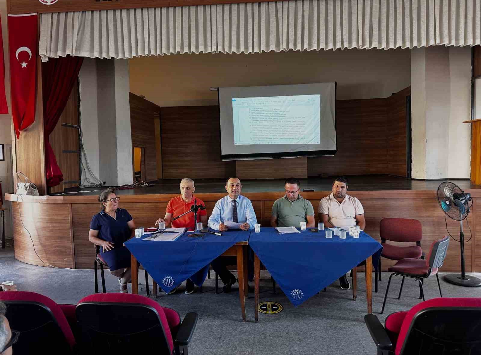 Aydın Mesleki ve Teknik Anadolu Lisesi&rsquo;nde &ouml;ğretmenler kurulu toplandı