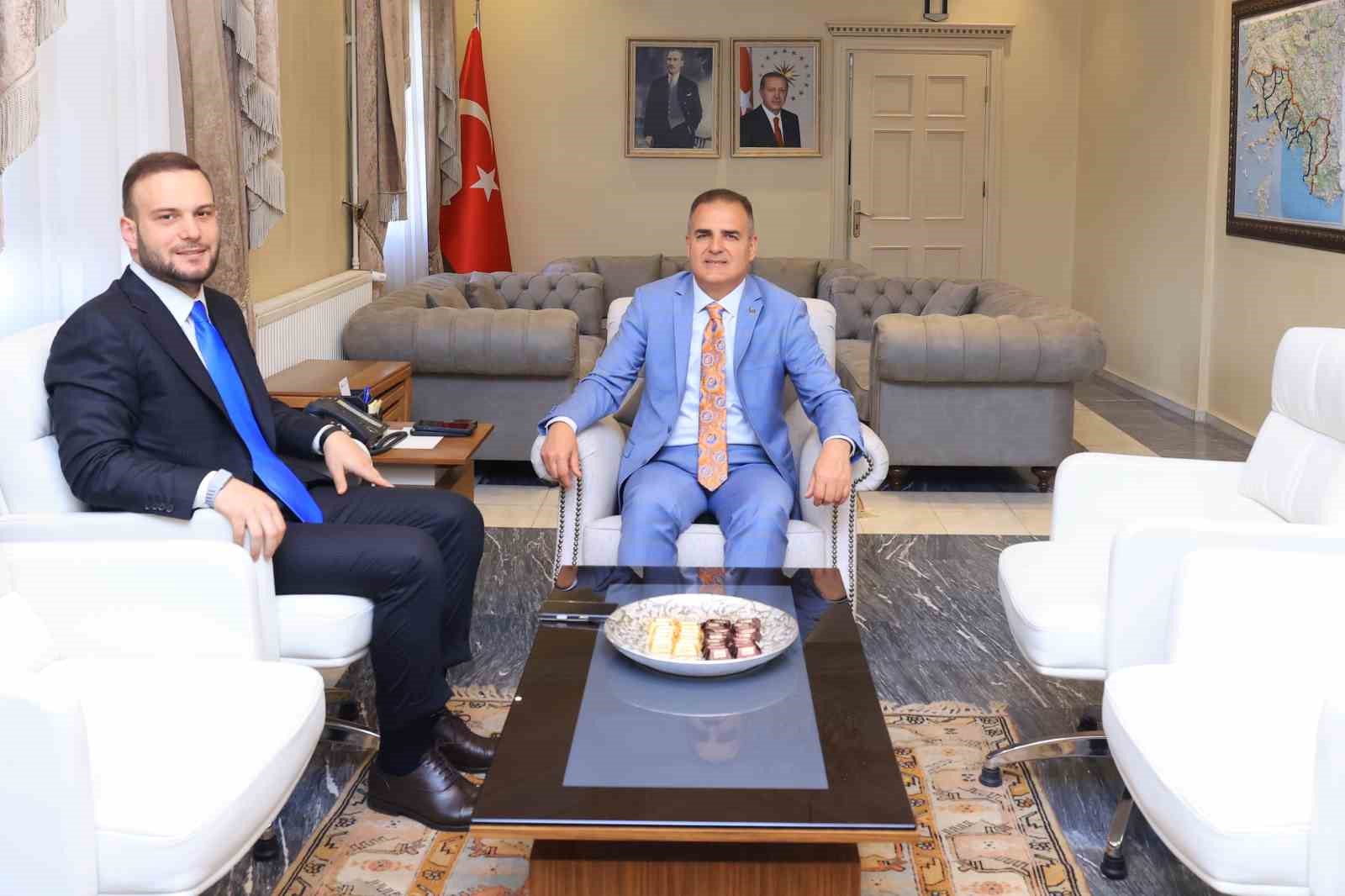 Sıfır Atık Vakfı Başkanı Ağırbaş, Muğla Valisi Akbıyık&rsquo;ı ziyaret etti