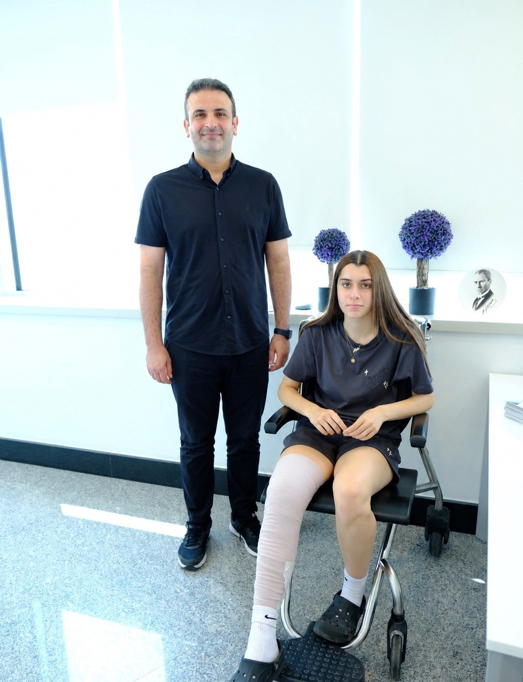 İngiltere&rsquo;den gelen gen&ccedil; sporcuya Mersin&rsquo;de başarılı operasyon