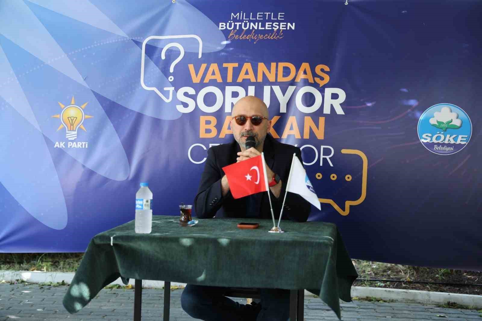Başkan Arıkan, vatandaşların sorularını yanıtladı