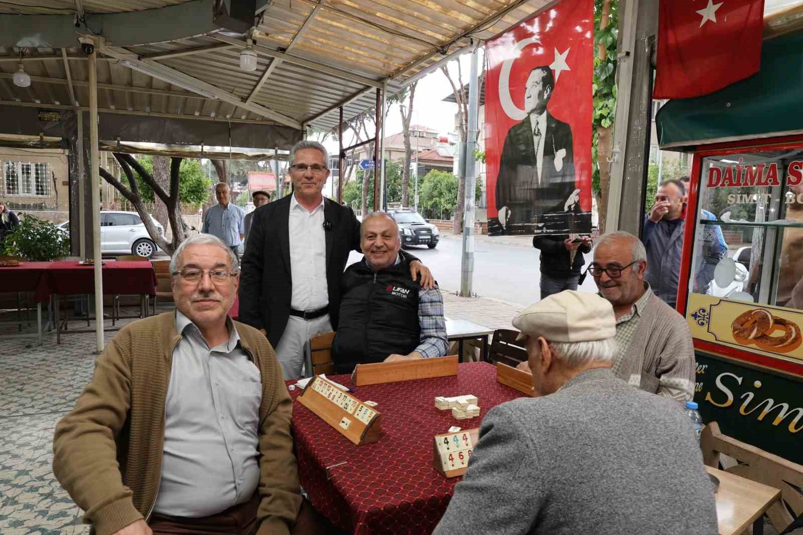 Başkan Tetik, Şirinevler&rsquo;de vatandaşları dinledi