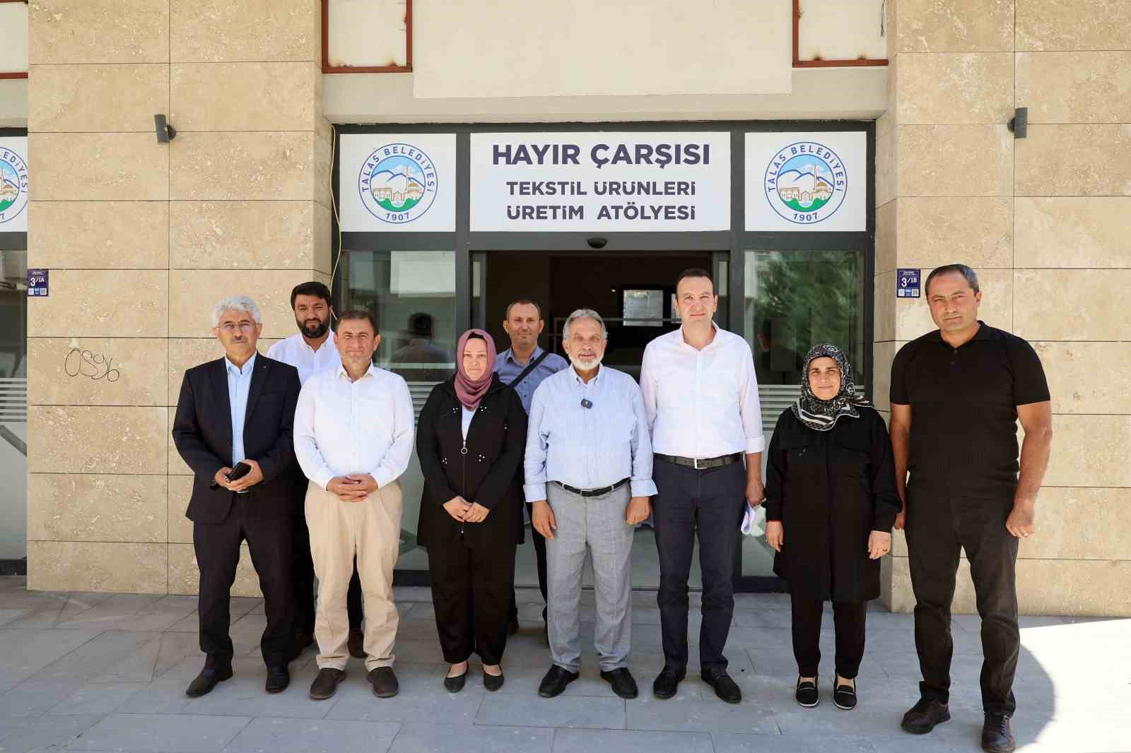 Talas&rsquo;ta hayır &uuml;retime d&ouml;n&uuml;ş&uuml;yor: 5 milyon liralık kazan&ccedil;