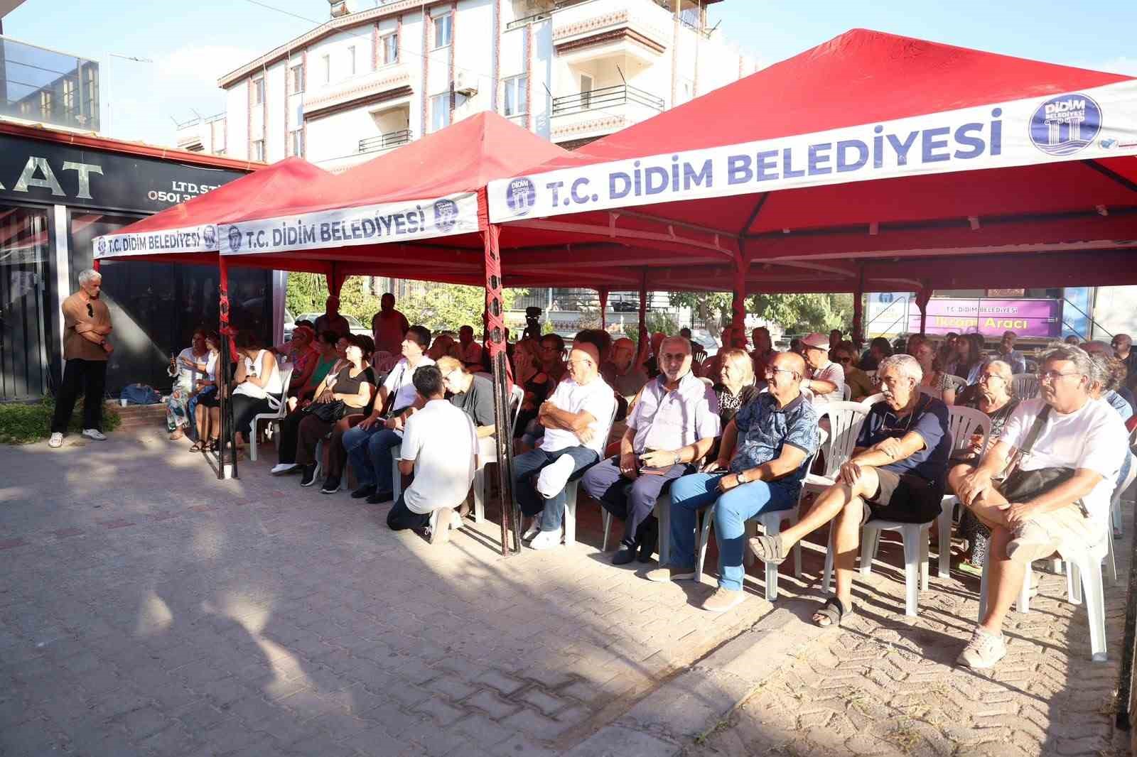 Başkan Gen&ccedil;ay, Efeler Mahallesi sakinleriyle bir araya geldi